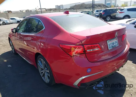 2019 Acura Tlx Advance Pkg из США, поврежденный, VIN 19UUB2F87KA005375